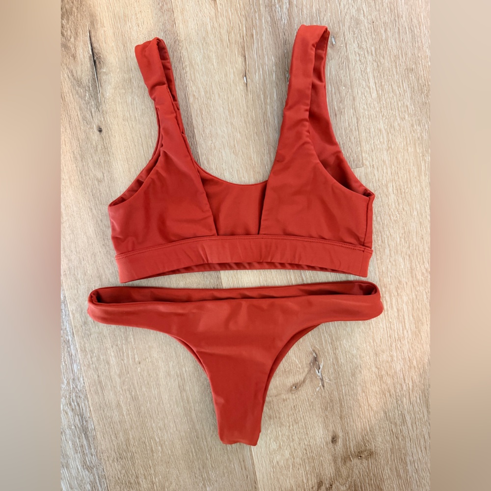 Classic Red Bikini Set